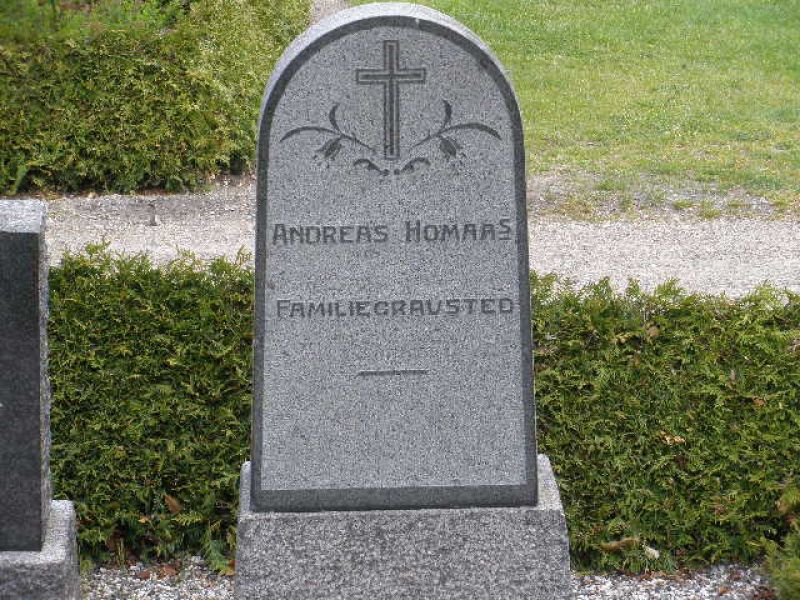 Andreas Homaa's familiegravsted.JPG